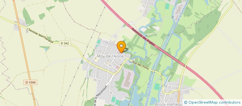 localisation de l'entreprise MONSIEUR JEROME MERCIER à MOY-DE-L'AISNE