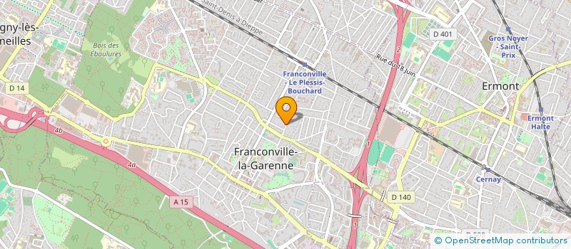 localisation de l'entreprise MONSIEUR JEROME MERKLING à FRANCONVILLE
