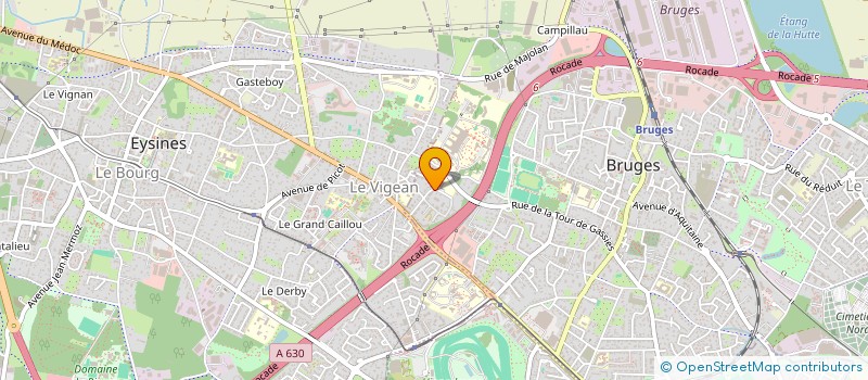 localisation de l'entreprise MONSIEUR JEROME MEROU à BRUGES