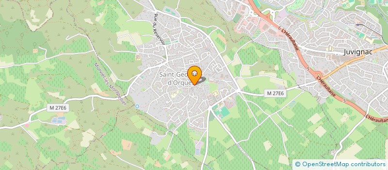 localisation de l'entreprise MONSIEUR JEROME MERTER  SAINT-GEORGES-D'ORQUES