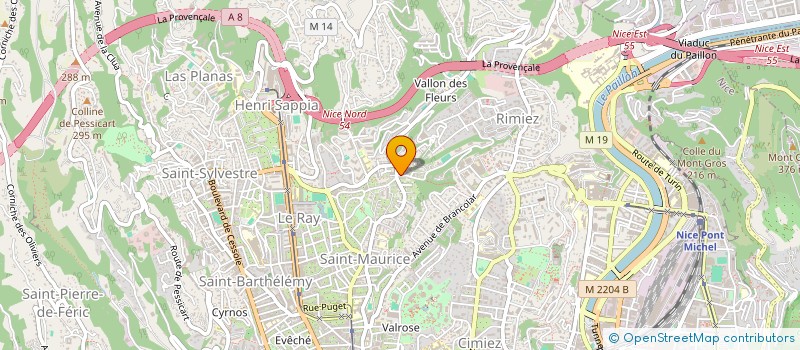 localisation de l'entreprise MONSIEUR JEROME MESROBIAN à NICE