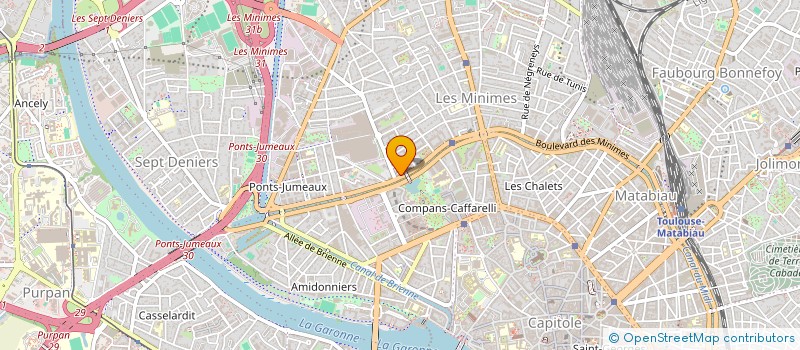 localisation de l'entreprise MONSIEUR JEROME MESSANT  TOULOUSE