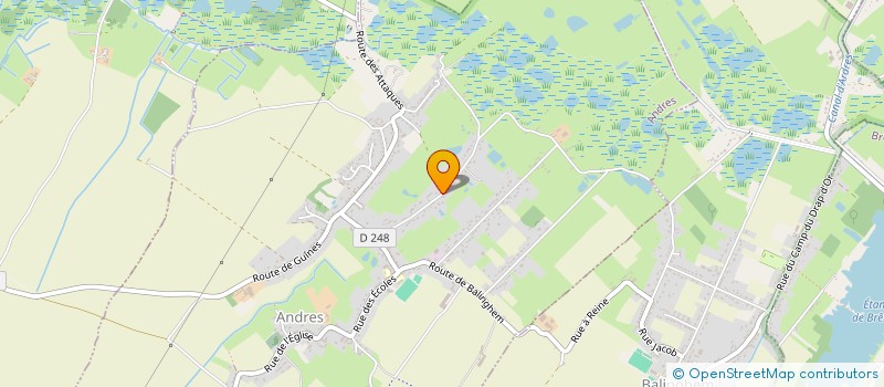 localisation de l'entreprise MONSIEUR JEROME METEYER  ARDRES