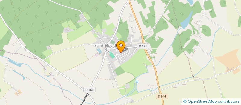 localisation de l'entreprise MONSIEUR JEROME METRAL-BOFFOD  SAINT-ELOY-DE-GY