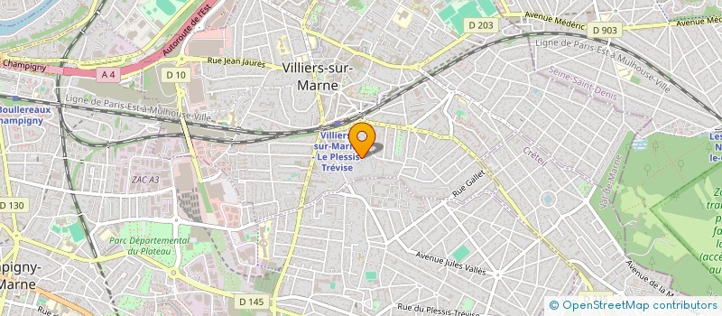 localisation de l'entreprise MONSIEUR JEROME MEUNIER à VILLIERS-SUR-MARNE