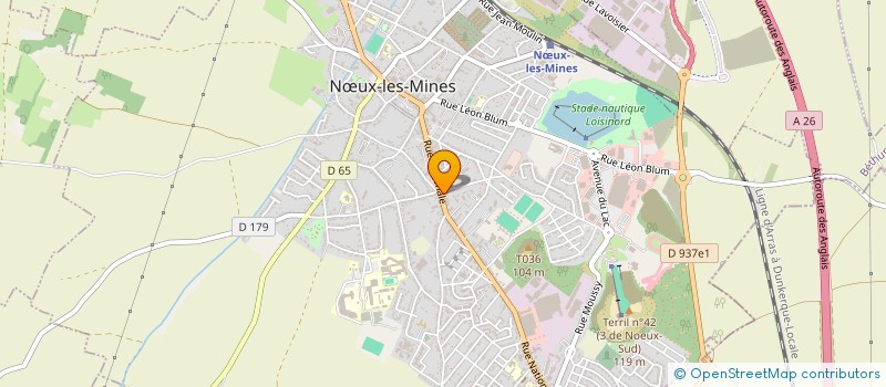 localisation de l'entreprise MONSIEUR JEROME MEURICE  NUX-LES-MINES