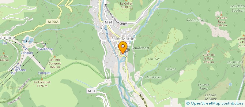 localisation de l'entreprise MONSIEUR JEROME MEYNET à UTELLE
