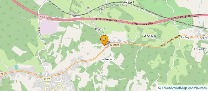 localisation de l'entreprise MONSIEUR JEROME MEYNIE  AZERAT