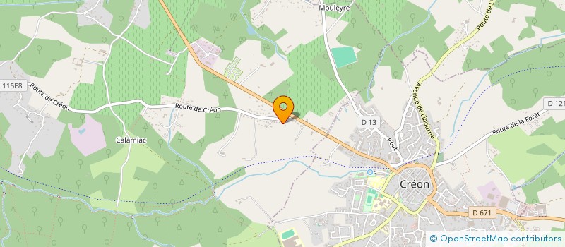 localisation de l'entreprise MONSIEUR JEROME MEYNIER  SADIRAC