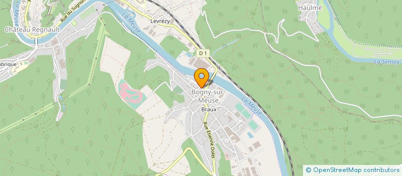 localisation de l'entreprise MONSIEUR JEROME MICHAUDET  BOGNY-SUR-MEUSE