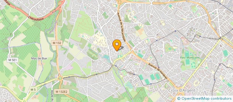 localisation de l'entreprise MONSIEUR JEROME MICHEL à MONTPELLIER