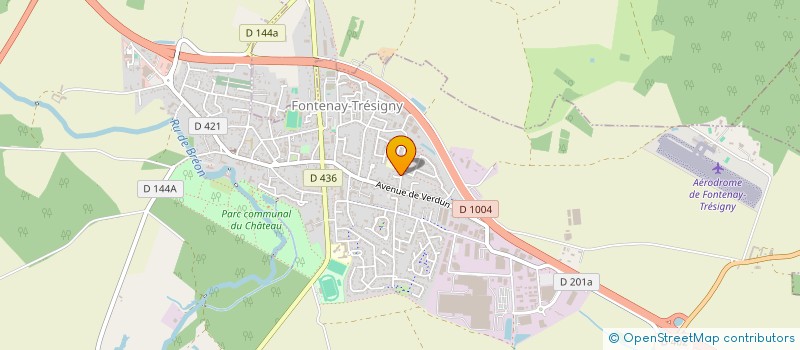 localisation de l'entreprise MONSIEUR JEROME MICHEL ANDRE COULOMB  FONTENAY-TRESIGNY