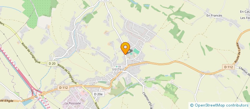 localisation de l'entreprise MONSIEUR JEROME MICHETTI  VERFEIL