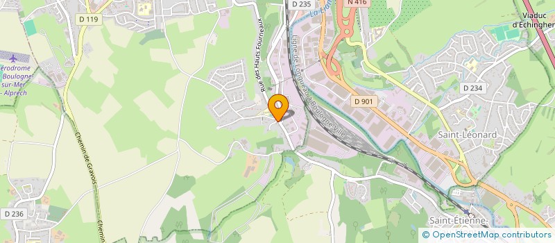 localisation de l'entreprise MONSIEUR JEROME MILLET  OUTREAU