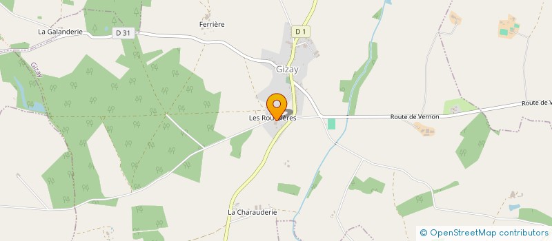 localisation de l'entreprise MONSIEUR JEROME MILLET-TAUNAY  GIZAY