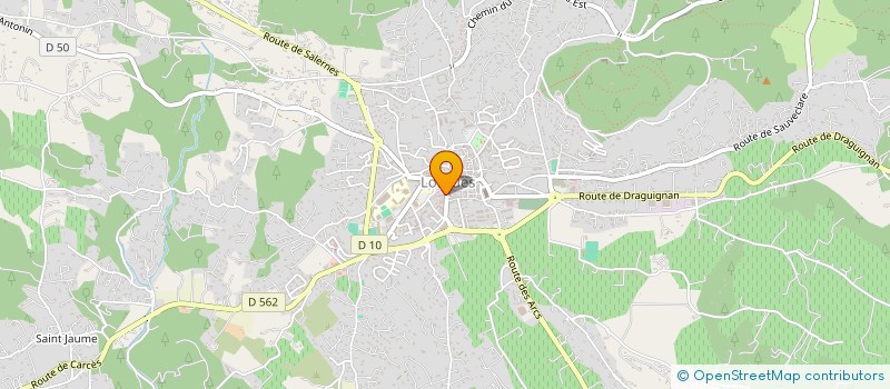 localisation de l'entreprise MONSIEUR JEROME MIOLANE à LORGUES