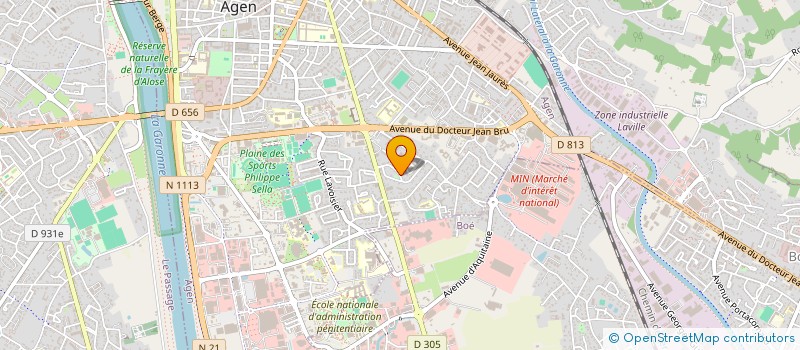 localisation de l'entreprise MONSIEUR JEROME MIOLO à AGEN