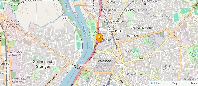 localisation de l'entreprise MONSIEUR JEROME MISTRETTA  BOURG-LES-VALENCE