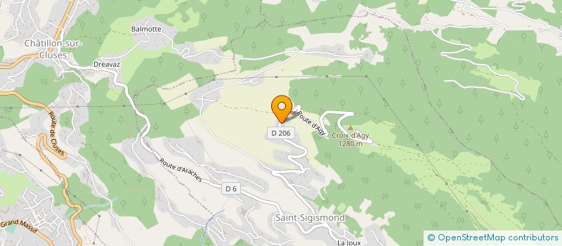 localisation de l'entreprise MONSIEUR JEROME MOENNE-LOCCOZ  SAINT-SIGISMOND