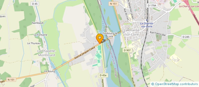 localisation de l'entreprise MONSIEUR JEROME MOLET  LA CHAPELLE-MONTLINARD