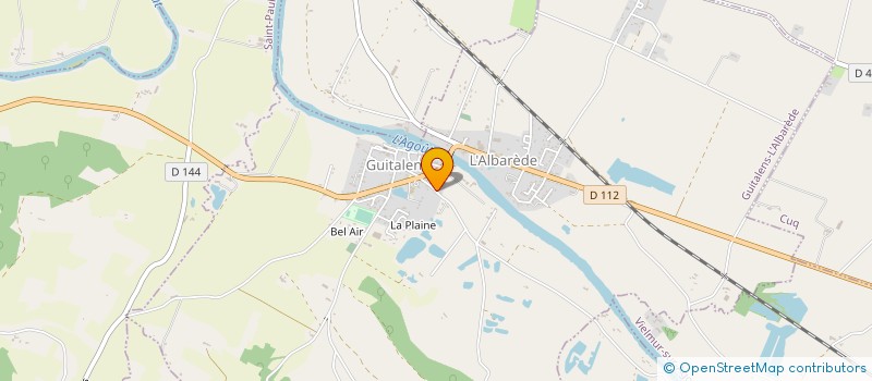localisation de l'entreprise MONSIEUR JEROME MOLINA à GUITALENS-L'ALBAREDE