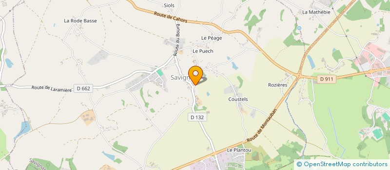 localisation de l'entreprise MONSIEUR JEROME MONS  SAVIGNAC