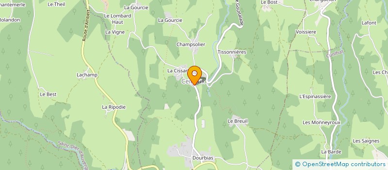 localisation de l'entreprise MONSIEUR JEROME MONTAGNER  ESTANDEUIL