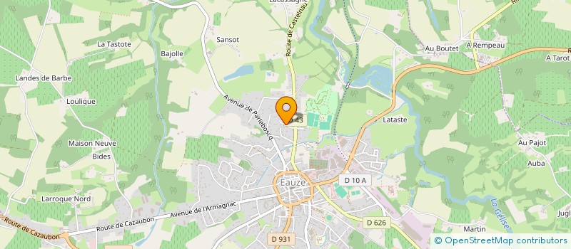 localisation de l'entreprise MONSIEUR JEROME MONTARET à NOULENS