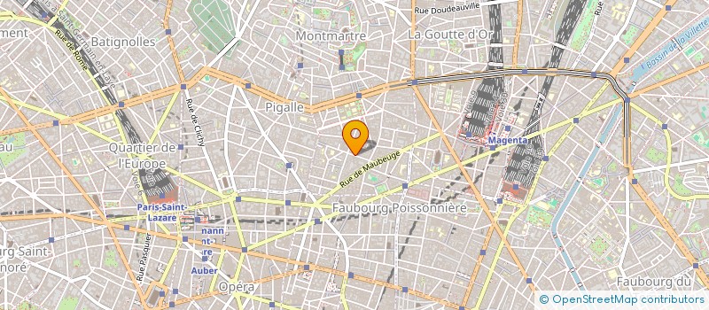 localisation de l'entreprise MONSIEUR JEROME MONTCOUQUIOL  PARIS 9