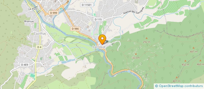 localisation de l'entreprise MONSIEUR JEROME MOREL  LAROQUE