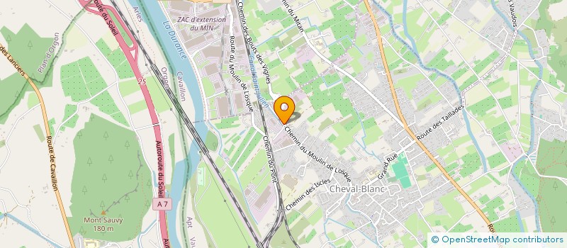 localisation de l'entreprise MONSIEUR JEROME MOREL  CHEVAL-BLANC