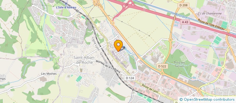 localisation de l'entreprise MONSIEUR JEROME MORETTI à BOURGOIN-JALLIEU