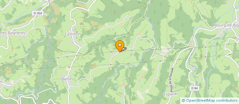 localisation de l'entreprise MONSIEUR JEROME MORILHON  LOMNE