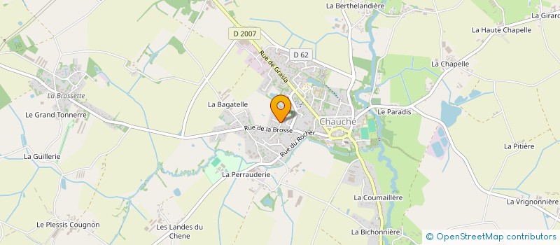 localisation de l'entreprise MONSIEUR JEROME MORINIERE  ESSARTS-EN-BOCAGE