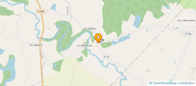 localisation de l'entreprise MONSIEUR JEROME MOULIN à JEU-LES-BOIS