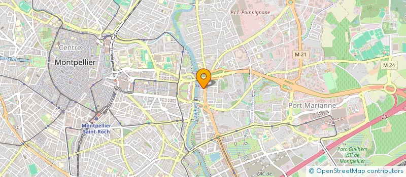 localisation de l'entreprise MONSIEUR JEROME MOURET  LE BOUSCAT