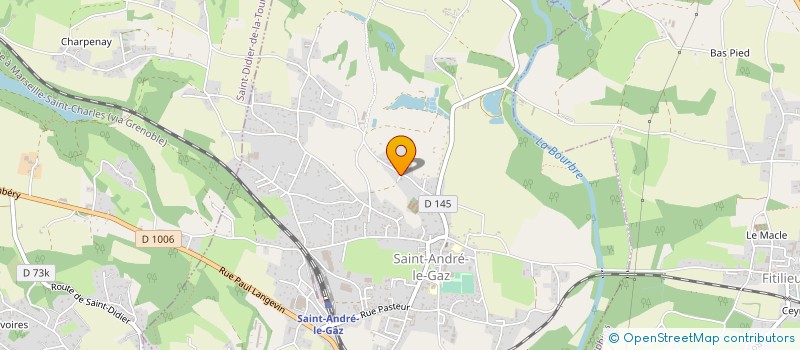 localisation de l'entreprise MONSIEUR JEROME MUGICA  SAINT-ANDRE-LE-GAZ