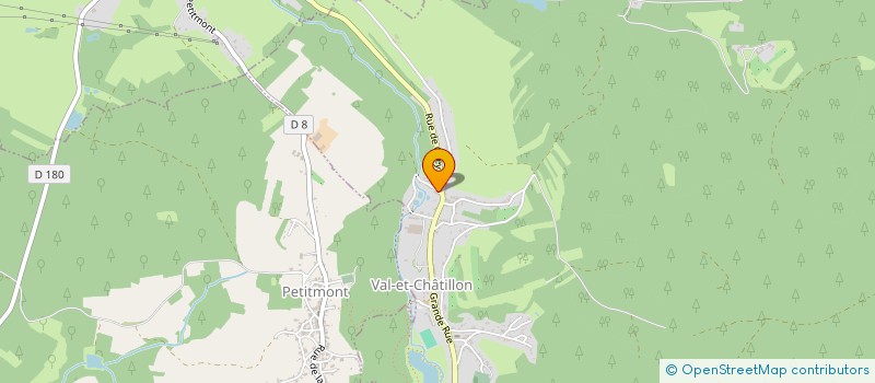 localisation de l'entreprise MONSIEUR JEROME MULLER  VAL-ET-CHATILLON