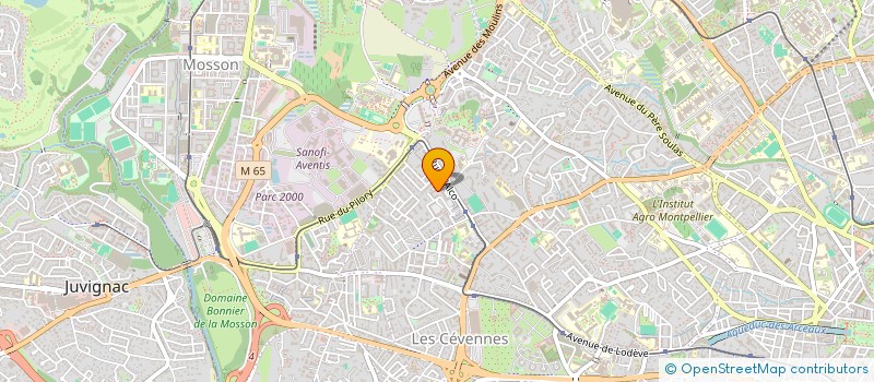 localisation de l'entreprise MONSIEUR JEROME MUSAMPA-KIMBULU à MONTPELLIER