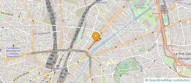 localisation de l'entreprise MONSIEUR JEROME MUSSEAU  PARIS