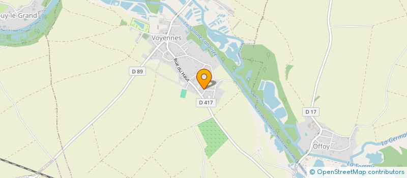 localisation de l'entreprise MONSIEUR JEROME MUTEL  VOYENNES