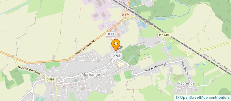 localisation de l'entreprise MONSIEUR JEROME NABUNSKY  MORHANGE