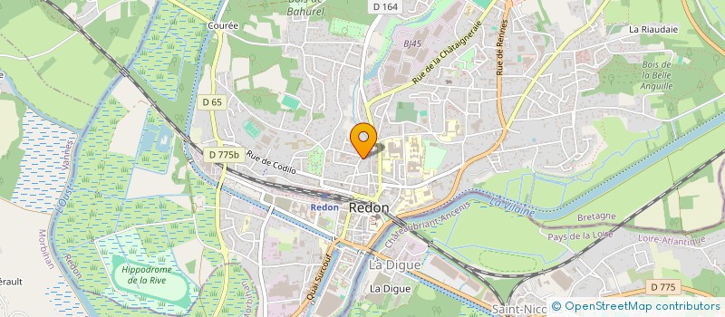 localisation de l'entreprise MONSIEUR JEROME NEDELEC à REDON