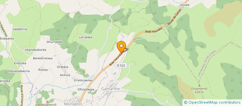 localisation de l'entreprise MONSIEUR JEROME NEGUELOUART  BEHORLEGUY