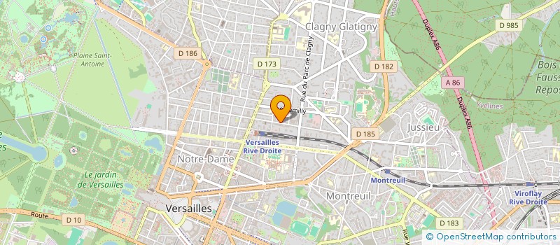 localisation de l'entreprise MONSIEUR JEROME NEUTRES à VERSAILLES