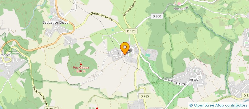 localisation de l'entreprise MONSIEUR JEROME NEUVILLE  ROMAGNAT