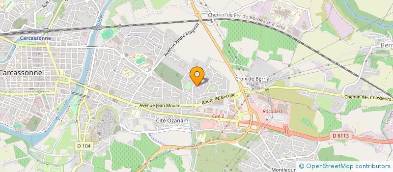 localisation de l'entreprise MONSIEUR JEROME NICOLAY  CARCASSONNE