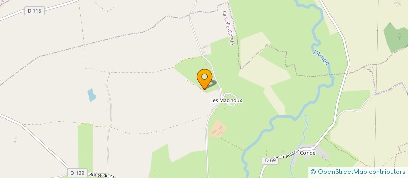 localisation de l'entreprise MONSIEUR JEROME NIVET  LA CELLE-CONDE