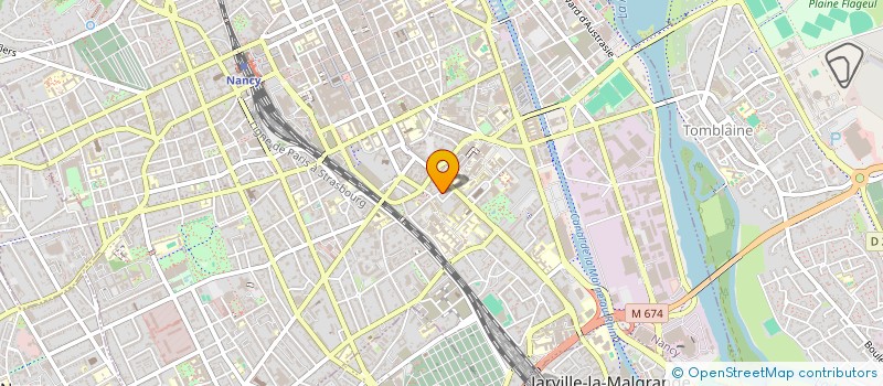 localisation de l'entreprise MONSIEUR JEROME NOEL  NANCY