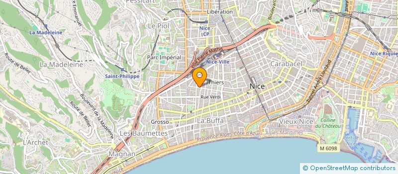 localisation de l'entreprise MONSIEUR JEROME NOIRON à NICE